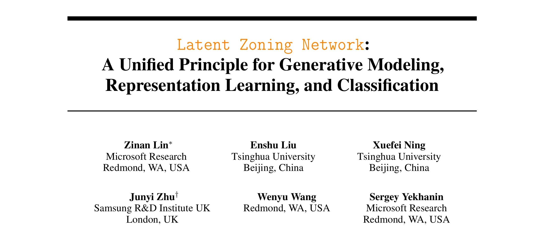 LZN的无监督方法介绍